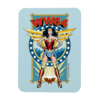 WW84 | Retro Comic Wonder Woman Character Badge