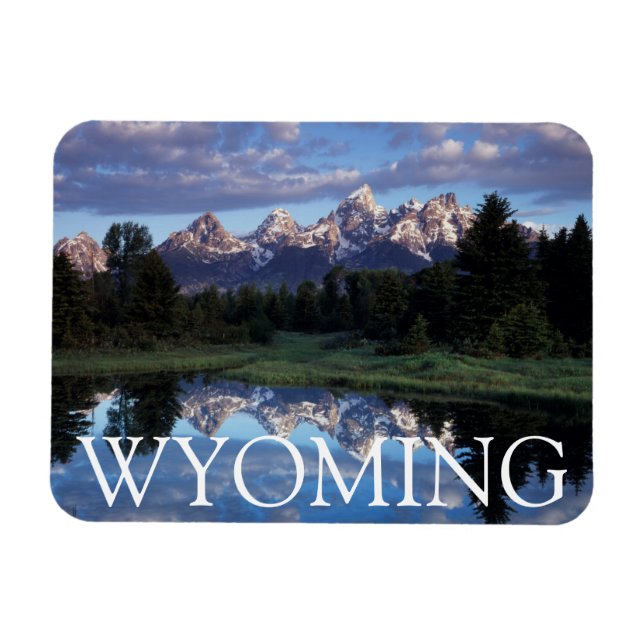 Magnet Flexible Wyoming, parc national de Grand Teton 4 (Horizontal)