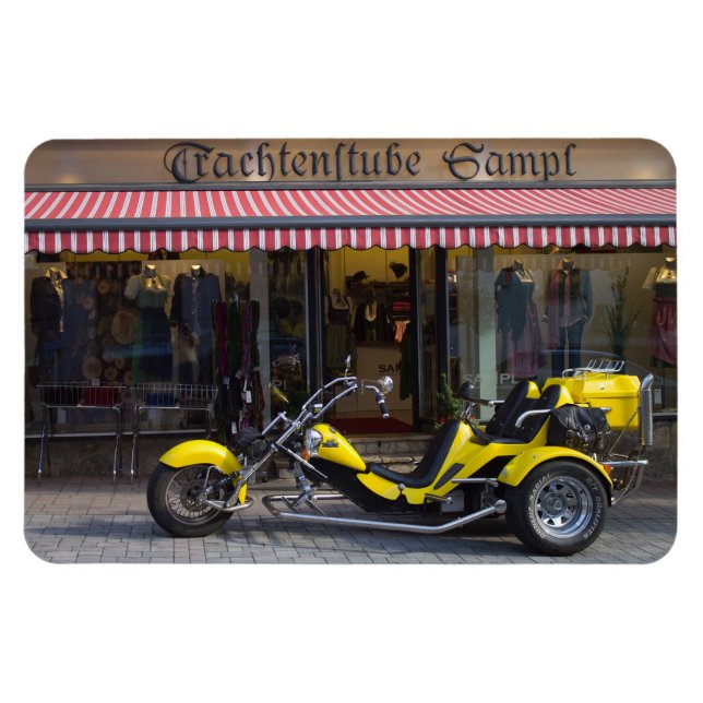 Magnet Flexible Yellow Boom Trike (Horizontal)