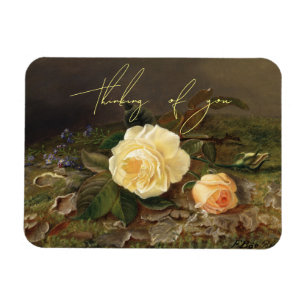 Magnet Flexible Yellow Roses, Floral 
