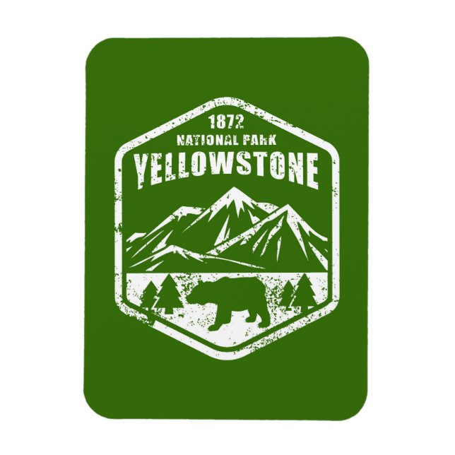Magnet Flexible Yellowstone (Vertical)