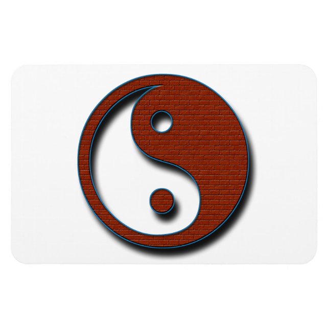 Magnet Flexible Yin Yang par Shirley Taylor (Horizontal)