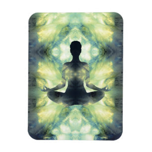 Magnet Flexible Yoga Asana en agate translucide