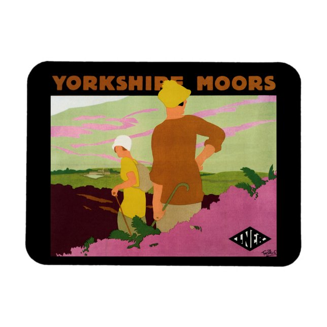 Magnet Flexible Yorkshire Moors (Horizontal)