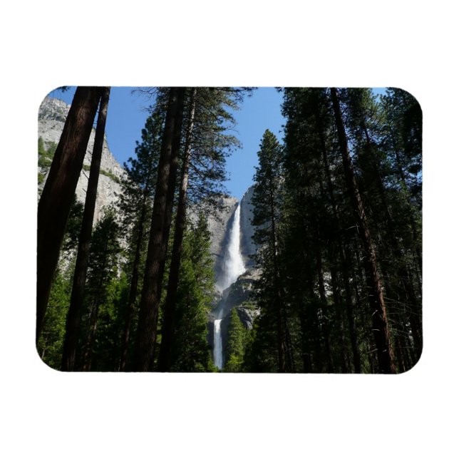 Magnet Flexible Yosemite Falls et Woods Paysage Photographie (Horizontal)