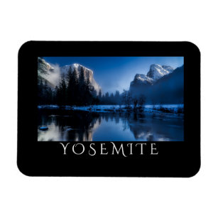 Magnet Flexible Yosemite pittoresque dans l'aimant hivernal