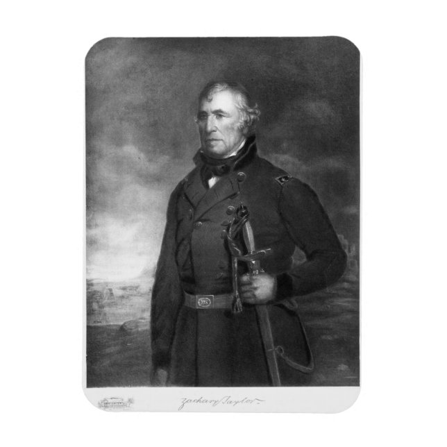 Magnet Flexible Zachary Taylor, 12e président des États-Unis (Vertical)