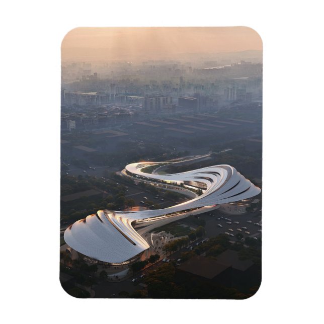 Magnet Flexible Zaha Hadid Art & Culture Centre (Vertical)