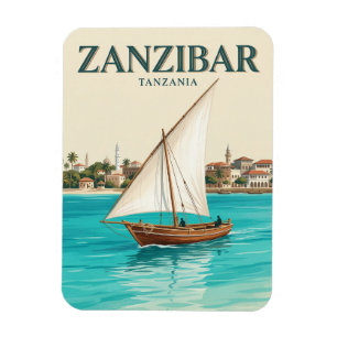 Magnet Flexible Zanzibar, Stone Town, Unguja