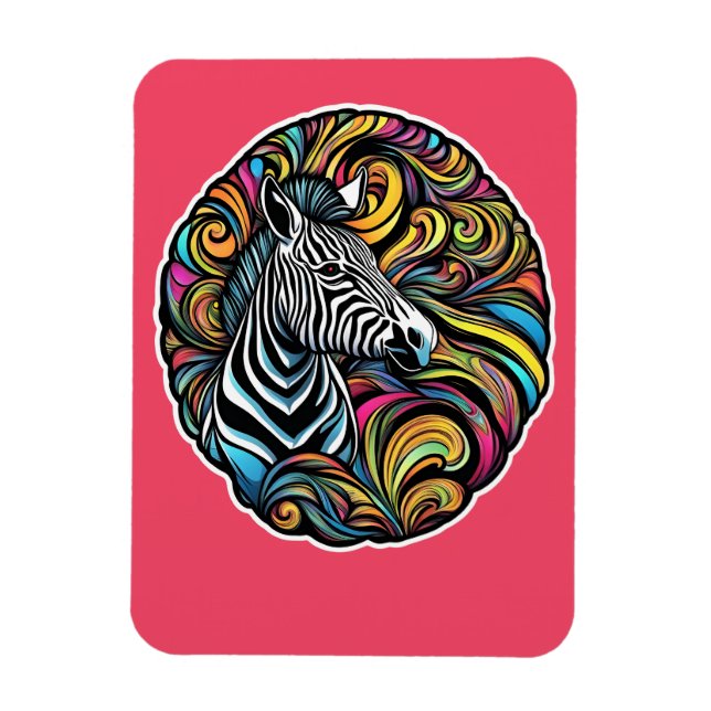 Magnet Flexible Zèbre 1 (Vertical)