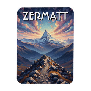 Magnet Flexible Zermatt Suisse Matterhorn