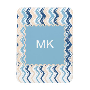 Magnet Flexible Zigzag de griffonnage de bord de la mer