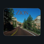 Magnet Flexible Zion National Park Utah Souvenir<br><div class="desc">Cet aimant vous aidera à vous souvenir de votre fabuleux voyage dans le parc national de Sion dans l'Utah. Obtenez plusieurs pour que vous puissiez les partager avec votre famille et vos amis. Recueillir d’autres Magnets des parcs nationaux à l’adresse www.zazzle.com/photog4jesus.</div>