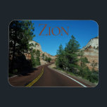 Magnet Flexible Zion National Park Utah Souvenir<br><div class="desc">Cet aimant vous aidera à vous souvenir de votre fabuleux voyage dans le parc national de Sion dans l'Utah. Obtenez plusieurs pour que vous puissiez les partager avec votre famille et vos amis. Recueillir d’autres Magnets des parcs nationaux à l’adresse www.zazzle.com/photog4jesus.</div>