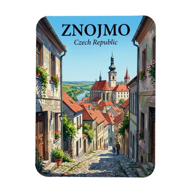 Magnet Flexible Znojmo République tchèque (Vertical)