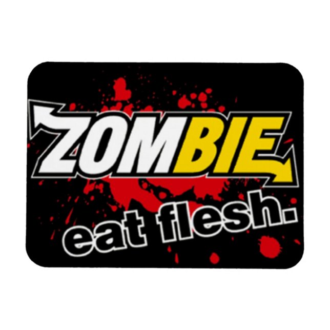 Magnet Flexible zombie (Horizontal)