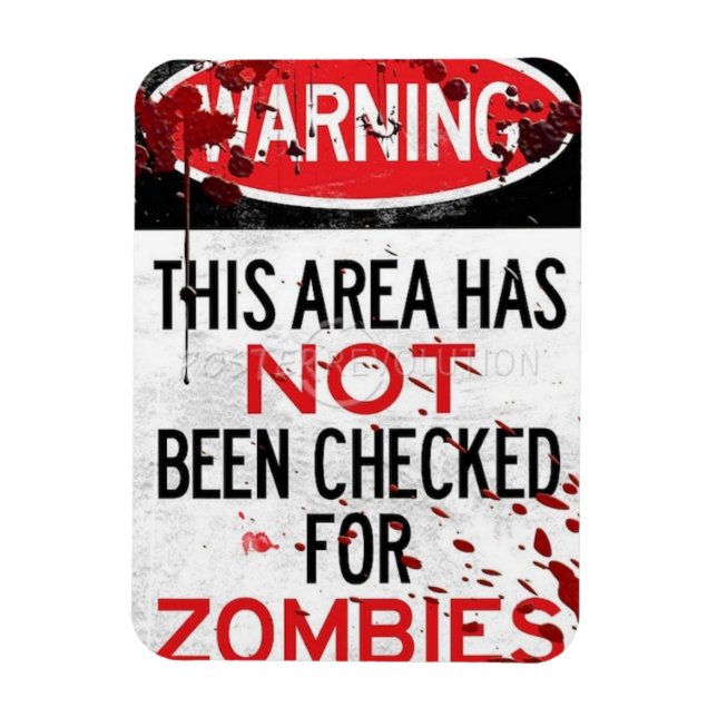 Magnet Flexible zombie (Vertical)