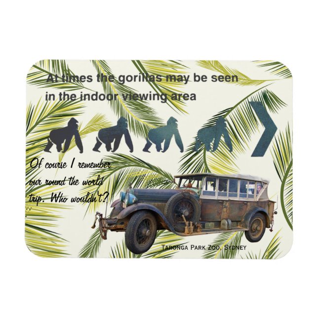 Magnet Flexible Zoo du Parc de Taronga Sydney (Horizontal)