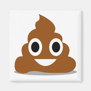 Magnet Frigo Drôle Émoticône Émoji Caca