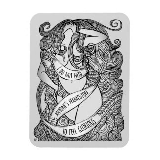 Magnet glorieux en gris