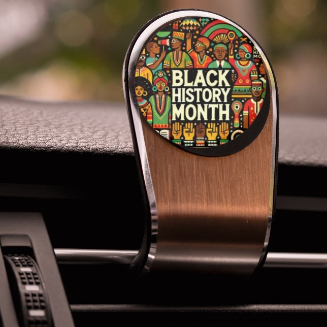 Magnet graphique de la culture afro-colorée (Colorful Afro Culture Graphics Magnet)