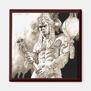 Magnet guerrier barbare