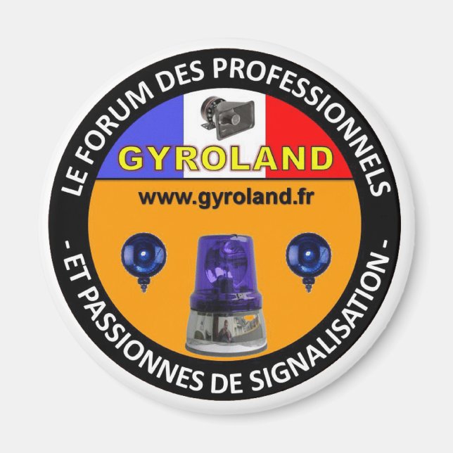 MAGNET GYROLAND (Devant)