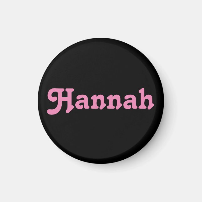 Magnet Hannah (Devant)