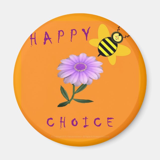 Magnet - Happy Be Choice (Devant)