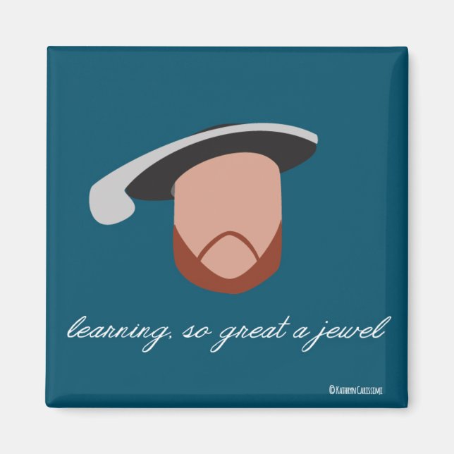 Magnet Henri VIII "So Great a Jewel" (Devant)