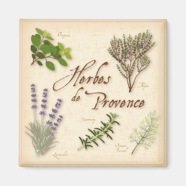 Magnet Herbes de Provence (Devant)