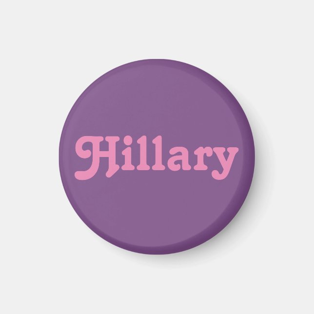 Magnet Hillary (Devant)
