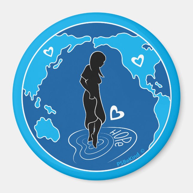 Magnet Hope_Round 3" (Devant)