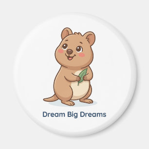 Magnet inspirant un quokka mignon