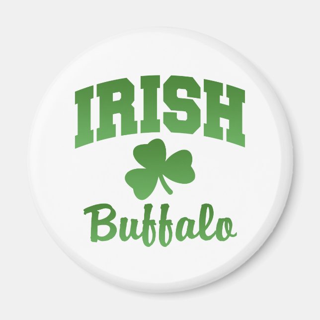 Magnet irlandais de Buffalo (Devant)