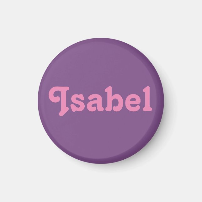 Magnet Isabel (Devant)
