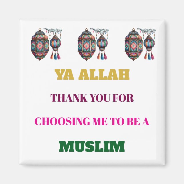 Magnet- Islamic Lantern Magnets (Devant)