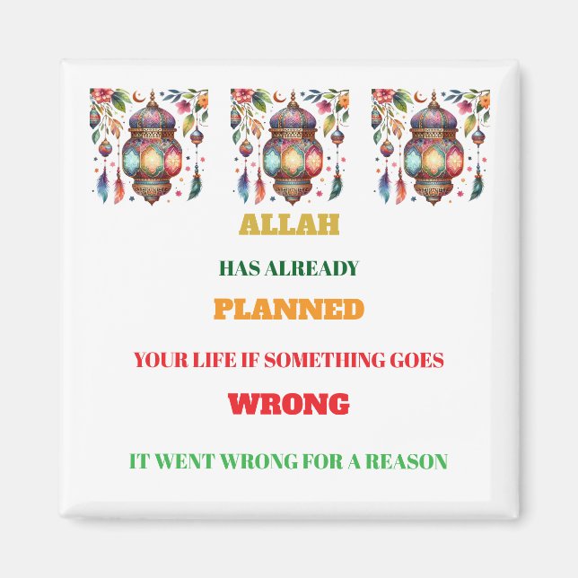 Magnet-Islamic Lantern Magnets (Devant)