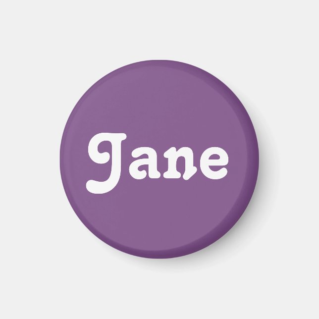 Magnet Jane (Devant)