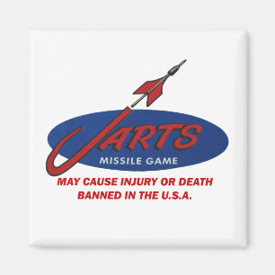 Magnet Jarts de pelouse vintage