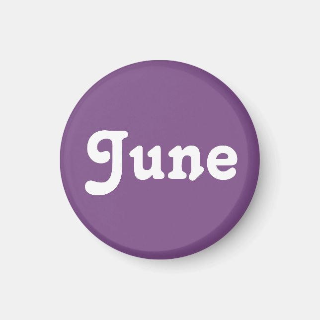 Magnet June (Devant)