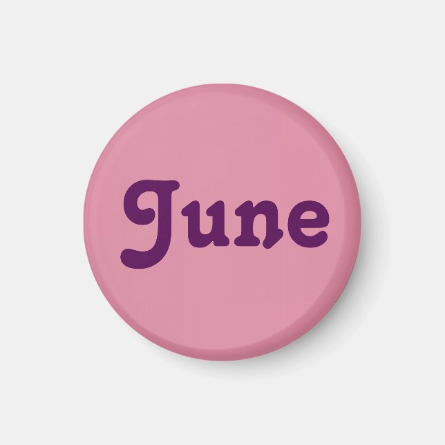 Magnet June (Devant)