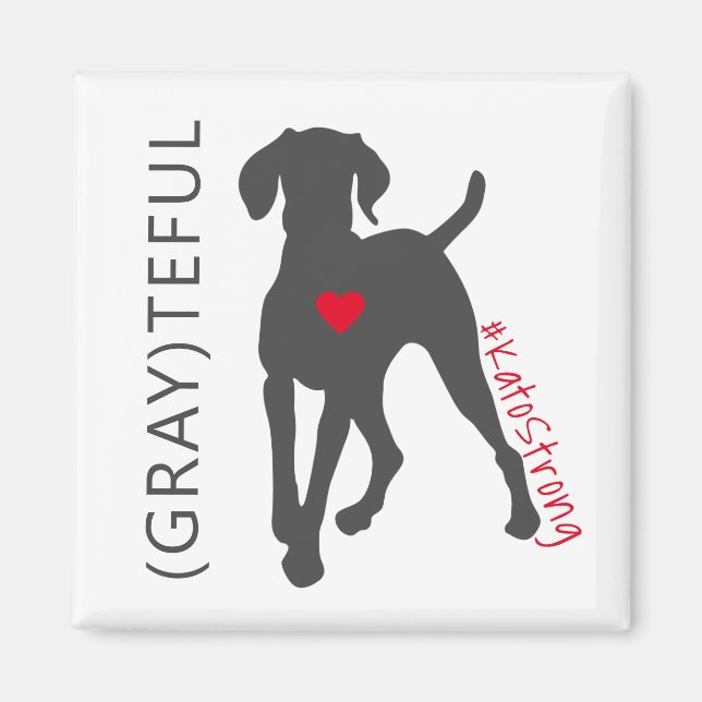 Magnet #KatoStrong (Devant)