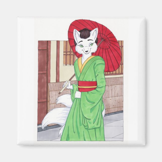 Magnet Kitsune (Devant)