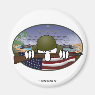 Magnet KK 2ÈME GUERRE MONDIALE