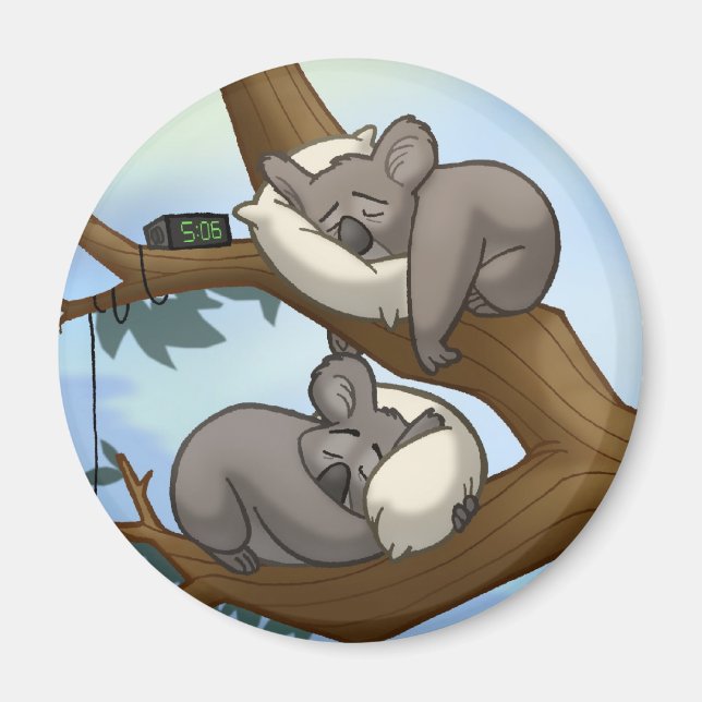 Magnet Koala dormant (Devant)