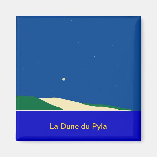 Magnet "La Dune du Pyla" (Devant)