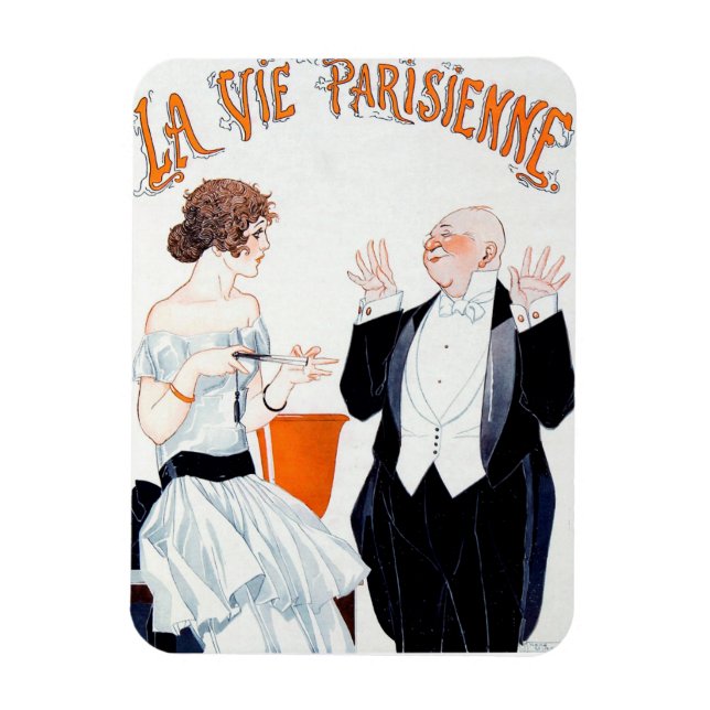 Magnet La Vie Parisienne 1921 (Vertical)