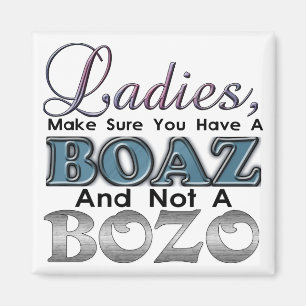 Magnet Ladies-Boaz-Bozo