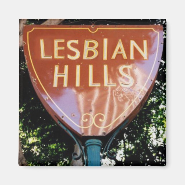 Magnet - "Lesbian Hills" (Devant)